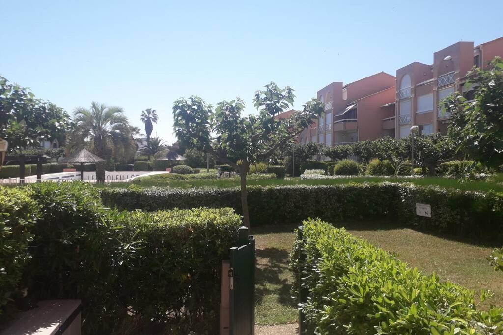 Nid Douillet F2, Clim, Jardin, Piscine, Parking, Plage 200 M Palavas Екстер'єр фото